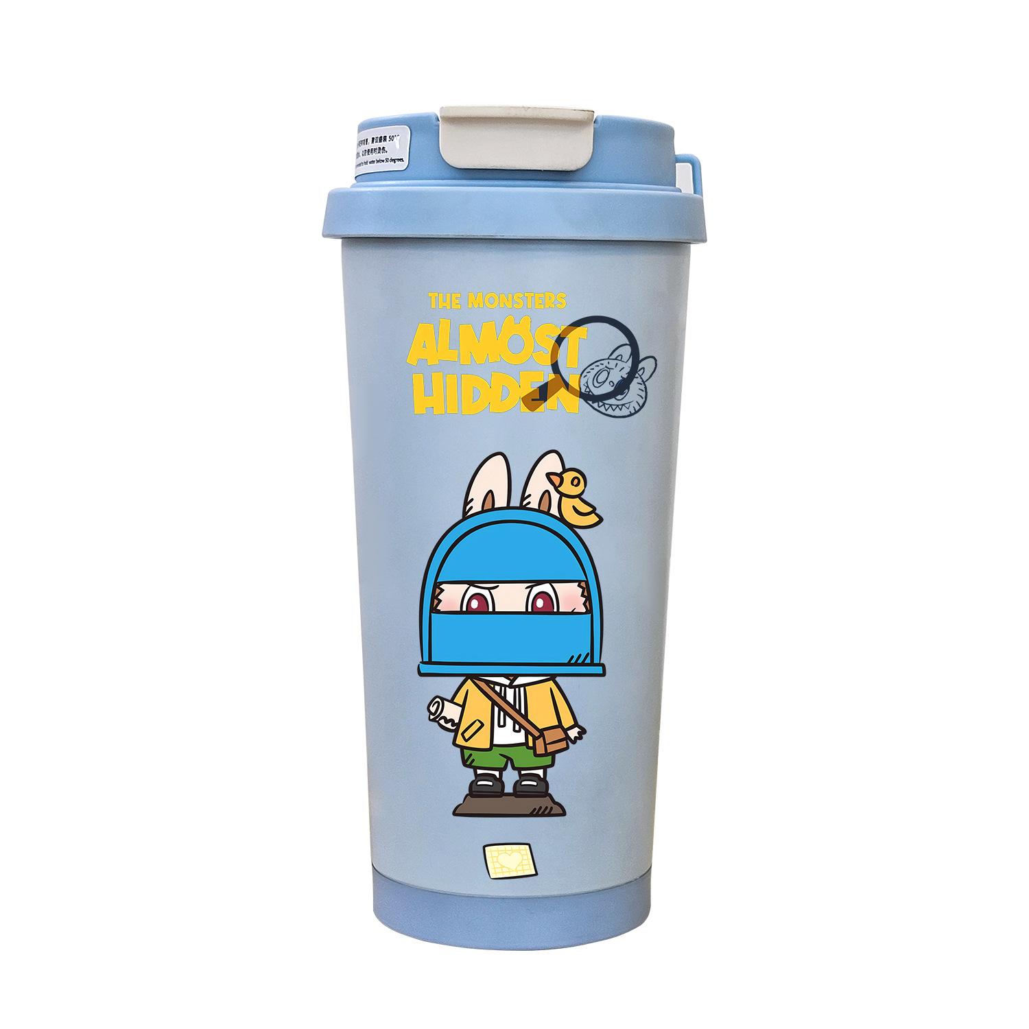 

Coffee Cup Stainless Steel Double-layer Thermos Cup Portable Cup Outdoor Portable Men s and Women s Water Cup 530Ml (316 liner)