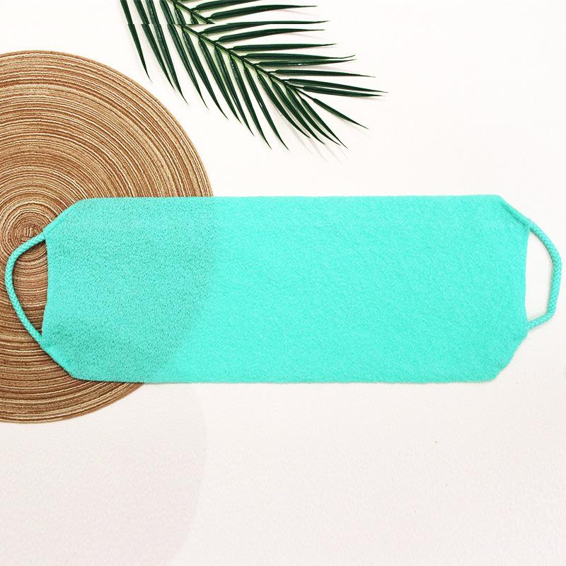 1PC new double-sided pull back strip, long nylon elastic bath towel, cross-border hot-selling bath towel, rub back strip