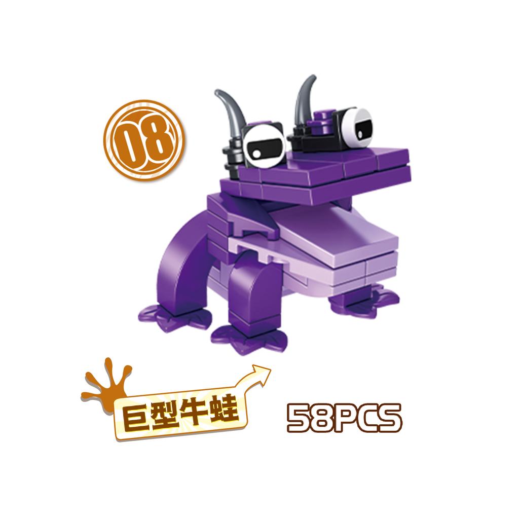 Non-Toxic 99 Nights In The Forest Block Toy Animal Deer Owl Figure Assembly Model Building Block Toy Gift For Children Kids Blind Box