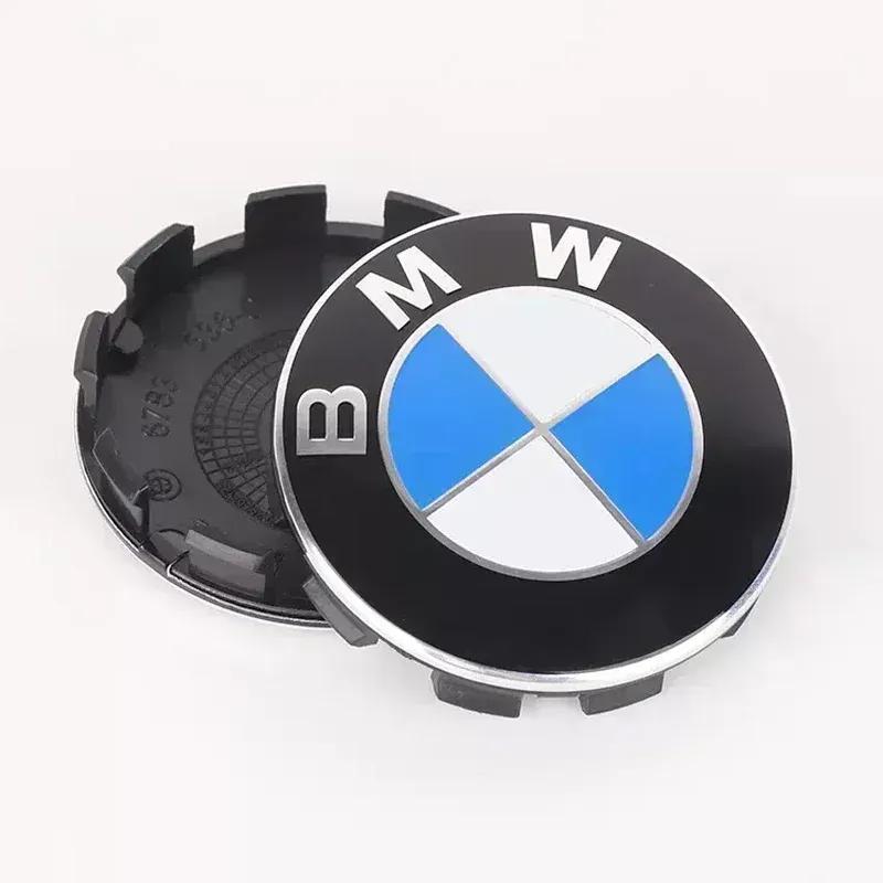 4pcs 56/68mm Car Wheel Center Hub Cap Stickers Styling For BMW M Performance E36 E46 E60 E90 E91 E92 E93 F30 F20 M3 Accessories