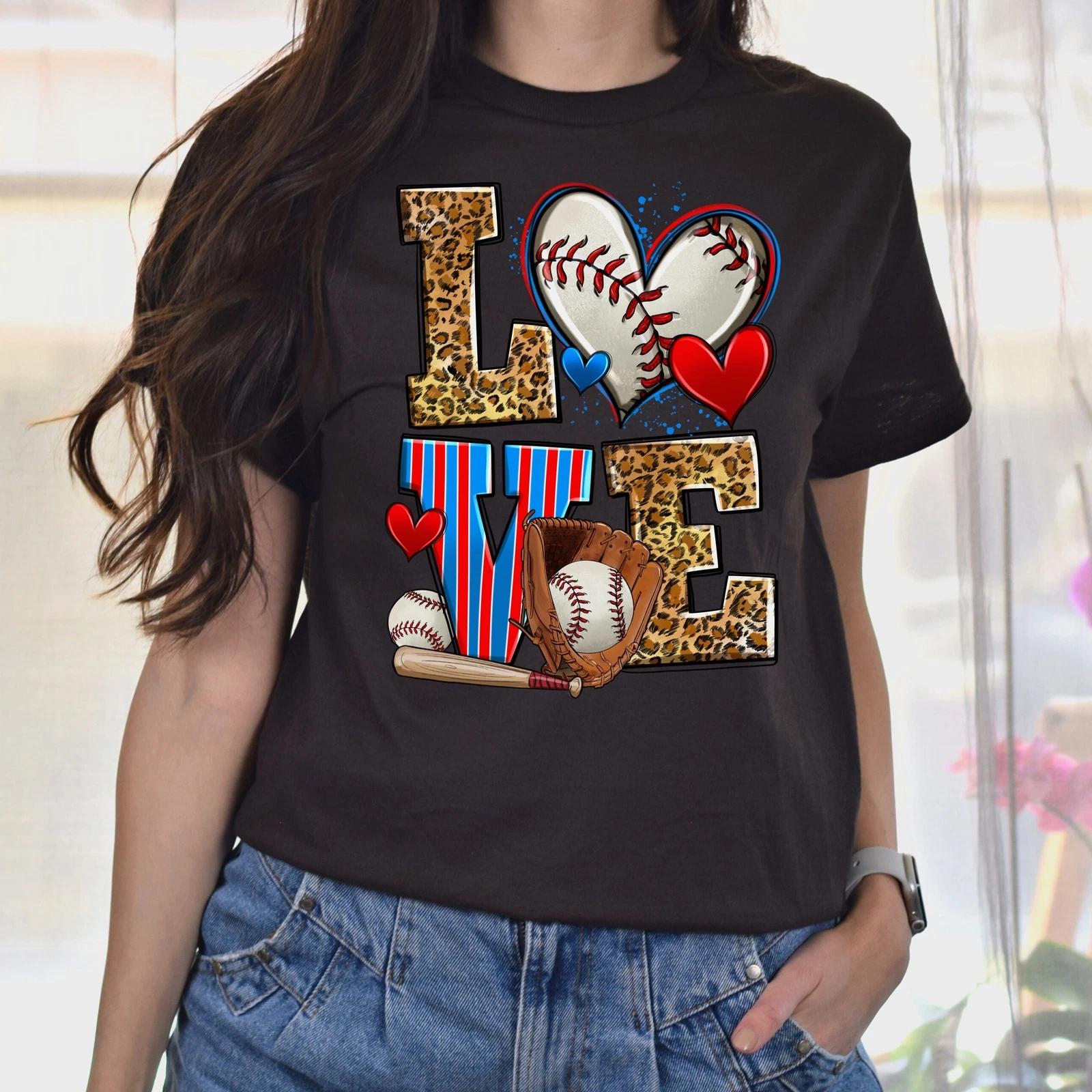 Love baseball Unisex t-shirt baseball player tee baseball coach gift S
