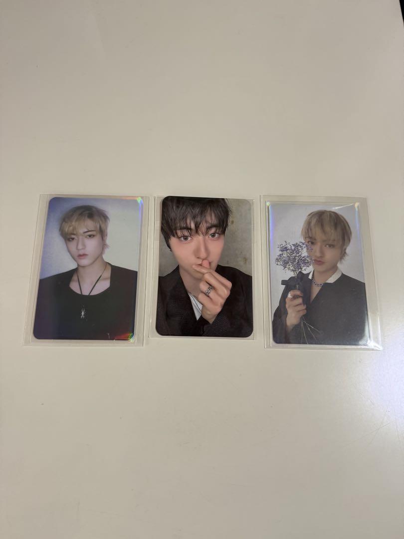 

[USED] treasure hart trading card set of 3