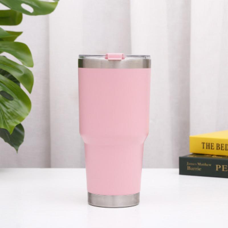 

Stainless Car Cup Outdoor Large Capacity Heat Insulate Cup Spray Car Ice Cup Durable Durable Useful Useful Safe 30oz