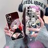 Call Night Nazuna Clear Mobile Phone Case for Samsung Galaxy S25 S24 S23 S22 S21Plus FE Ultra Colorful Cover