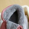 Winter children's cotton slippers bag heel thick-soled non-slip Velcro cotton shoes middle children older children student shoes indoor and outdoor co