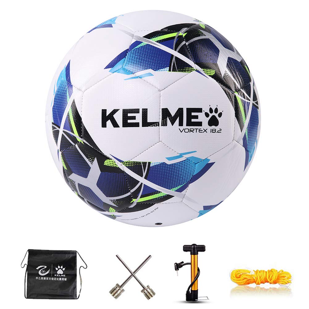 

KELME Футбольный мяч 4/5 для взрослых, износостойкий, 4 мяча, нет. Мяч, Нет. Мяч, Мяч, (9886130 Синий, Нет. мяч)