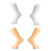 PVC Mannequin Adult Feet Ankle Bracelet Foot Display Props Women Shoes Feet Model for Chain Ankle Shoes Socks Countertop Store