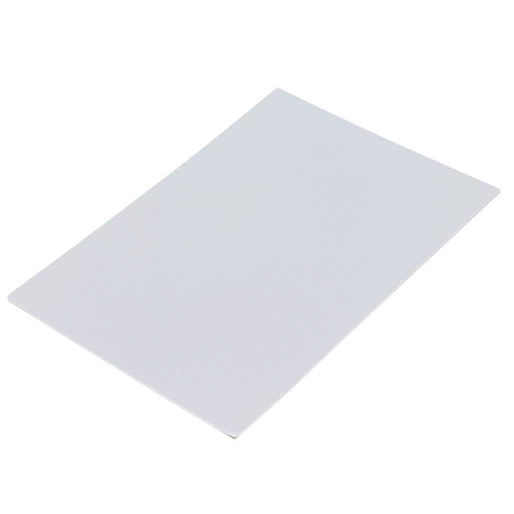 10 Stücke Schrumpffolie BOPS Wärmeschrumpffolie Doppelseitiger Druck Handgemaltes Zubehör(Durchscheinend )