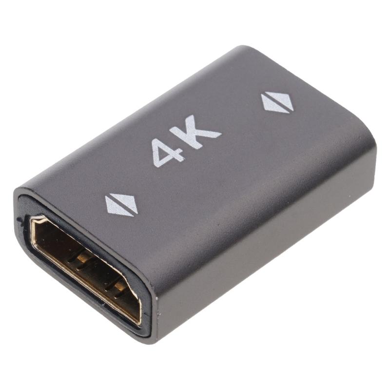 HDTV 2.1 Female Adapter 8K@60Hz Resolution Video Transmission 48Gbps Speed Signal Converter For Monitor Streaming Device