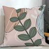 Home Decor Abstract Leaf Pattern Decorative Cushion Covers Pattern Cushion Cover Suitable for Sofa Bedroom Car Pillow Cover