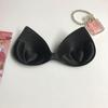 Plus Size Thickened Palm-Shaped Push-Up Heart Bandeau Bra with Padded Sponge Inserts