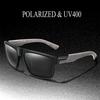 Lunettes de soleil de pêche polarisées classiques pour hommes, lunettes de sport d'extérieur pour la course à pied, le cyclisme, la randonnée, le golf, UV400, coupe-vent, lunettes de mode