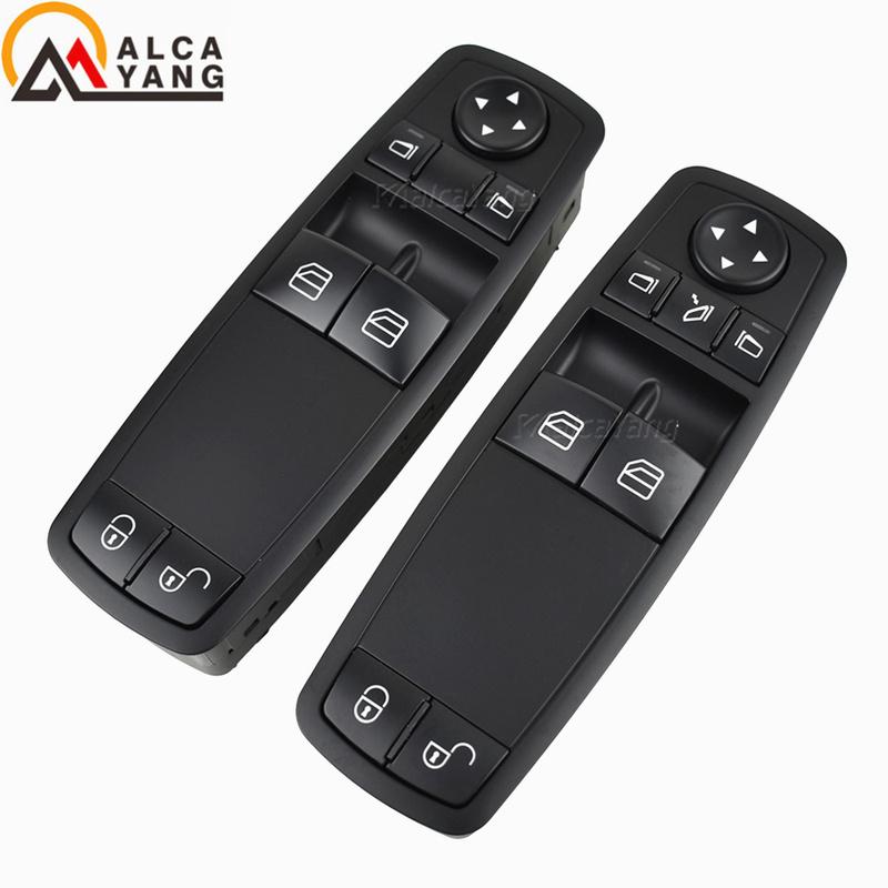 Power Window Switch for Mercedes-Benz A W169 B W245 ML W164 R W251 GL X164 A1698206410 A180 A200 B200 A1698206510 Control Button