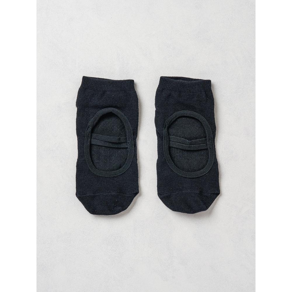 

Носки для йоги до щиколотки Daiso 220 250 мм Черные