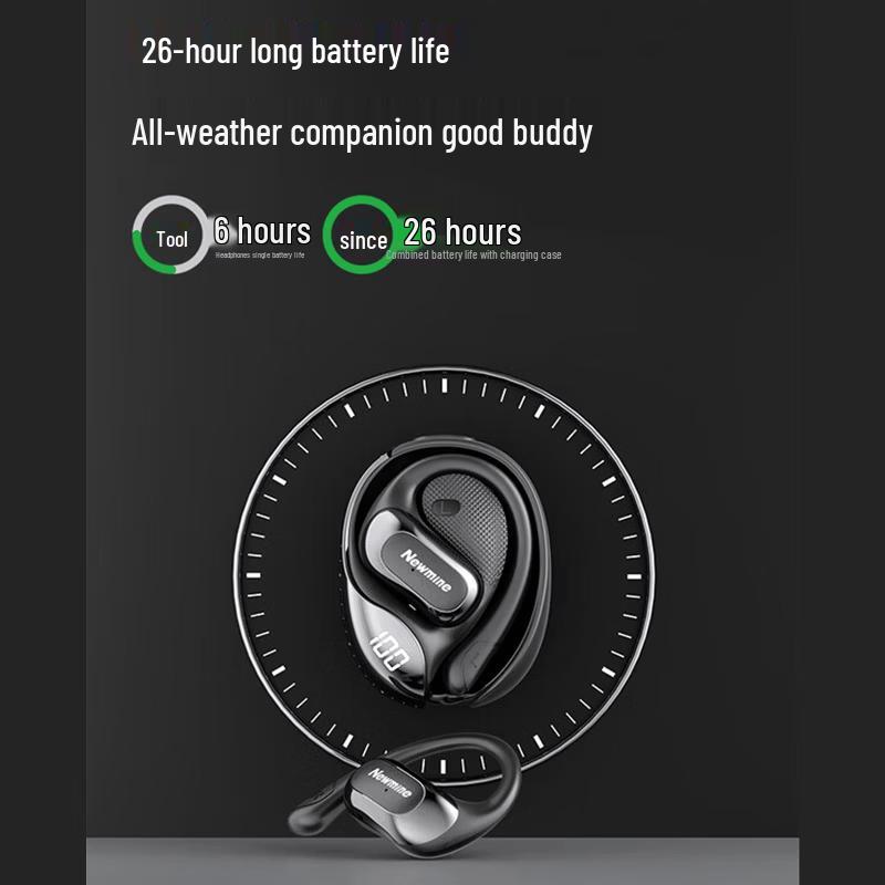 Newmine TWS-X6Pro Open-Ear Ear-Hook Sport Bluetooth Earbuds