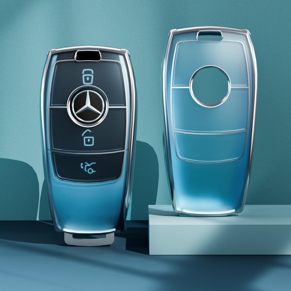 

Подходит для нового полупрозрачного матового футляра для ключей E-Mercedes, футляра для ключей Mercedes Benz, нового A-класса, C-класса, E-класса, S-класса, упаковки A260L.
