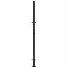 Garden Gate Black 100x175 Cm Steel Wave Design