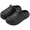 Crocs Women's Fashion Slip-Resistant Sandals with Soft Soles, Breathable, Versatile Two-Wear, Closed-Toe Design.