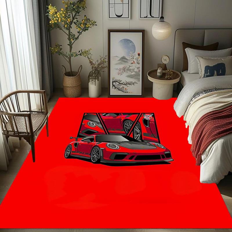 Sports Car Art Print carpet Home Decor Suitable for all seasons Art Christmas gifts Fashion
