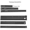 multifunction Aluminum Safe Ruler Aluminum Ruler with Angles Measurement Upgrades for Architects Engineers & Woodworking