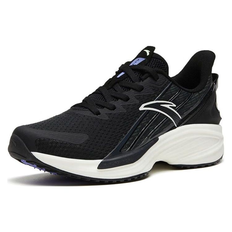 Anta Running Shoes Lying Run 3 Non-Slip Wear-Resistant Low-Top Women sneaker Black 122325585-3