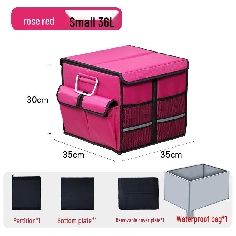 Foldable Car Trunk Organizer Box for Outdoor Use