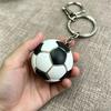 Football Style Key Chain, Colorful Soccer Ball Key Ring, Bag Backpack Car Hanging Accessories Gifts