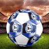 Pallone da Calcio DSC Arminia Bielefeld taglia 5, colorato, adatto a tutte le età, cucito a macchina, materiale PVC, grado competizione, durevole e ad alto rimbalzo