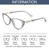Cat Eye Reading Glasses Women Men Fashion Reading Reader Eyewear Unisex Presbyopic Eye Glasses Diopters+1+1.5+2+2.5+3+3.5+4