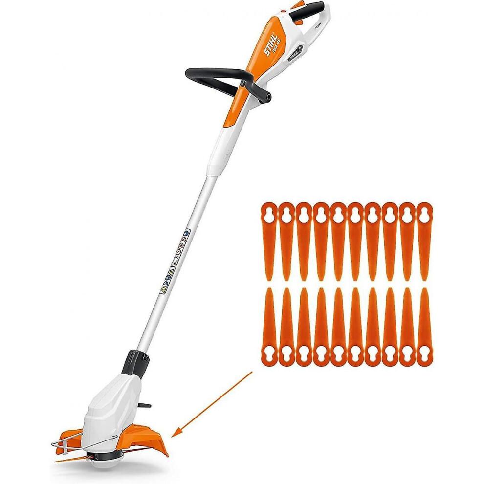 Garden Grass Trimming Durable Ultra Thin Lawn Mower Plastic Blade For L90 Polycut