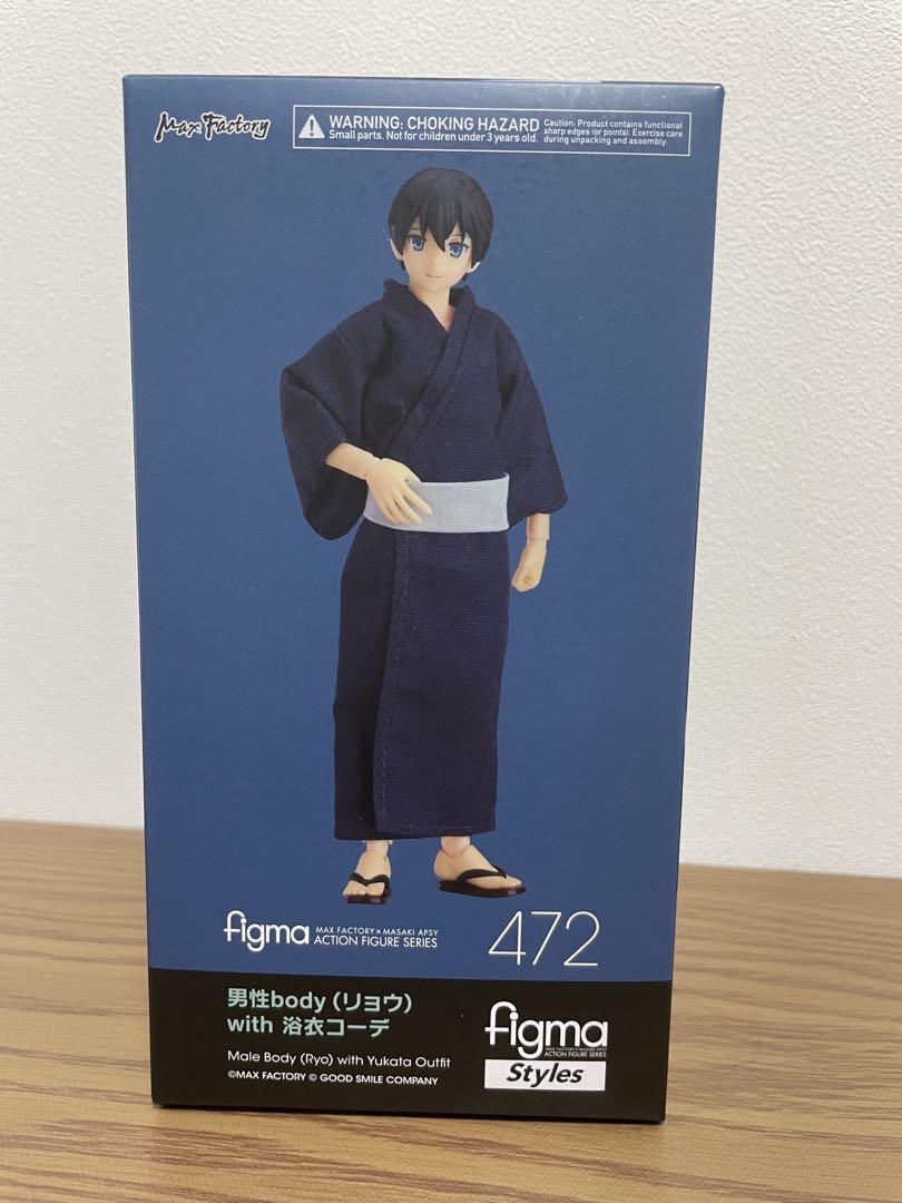

[USED] figma male body (Ryo) with yukata outfit 472