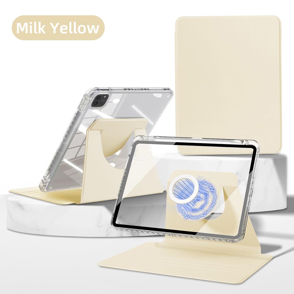 

Чехол-вращение для iPad 11th Air 6th 11 M2 M3 Pro M4 13 2024 Gen 9th 8th 7th 10.2 Air4th Air5th10th 10.9 Mini 7 8.3 Прозрачный с отделением для ручки 10th 10.9 /11th Gen 11 A16