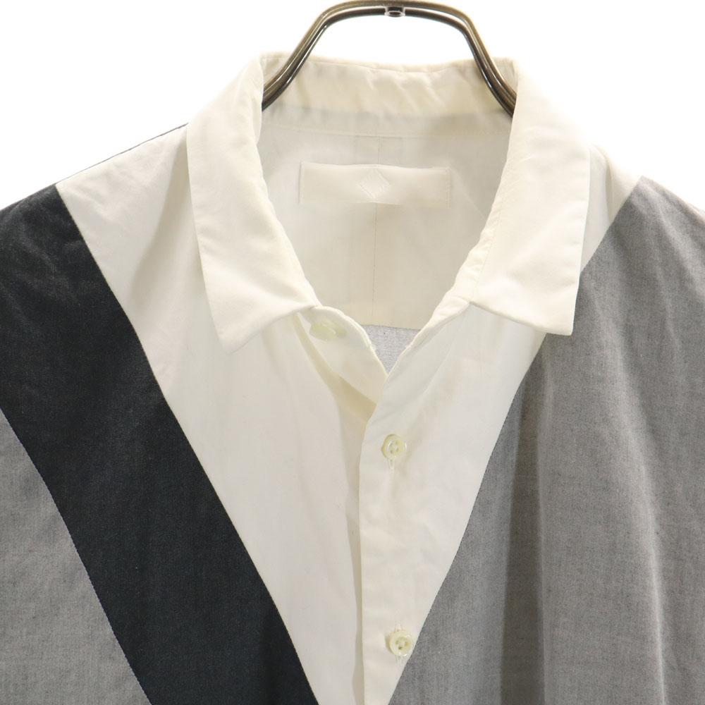 ETHOSENS Made In Japan Long Sleeve Shirt 1 Gray Men's Used