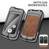 Car Metal Key Case Cover Shell Fob for Honda Fit Jazz Shuttle GP2 Spada StepWgn RG1 Freed Spike Ge6 Key Chain Accessories