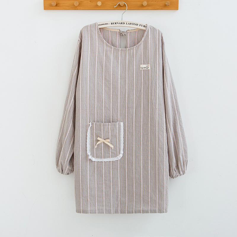 Fasjonabelt smussavvisende kjøkkenforkle for kvinner og menn - Inkluderer ermer, reversibel design