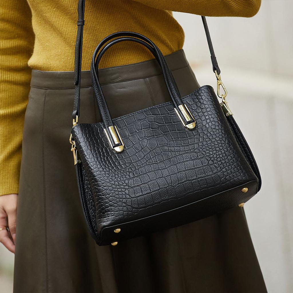 New brand exclusive handmade women's large cow genuine leather shoulder bags luxury