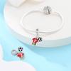 925 Silver Plated Soccer Ball Champion Cup Charms Beads Fit 3mm Bracelets DIY Football Jewelry Gift