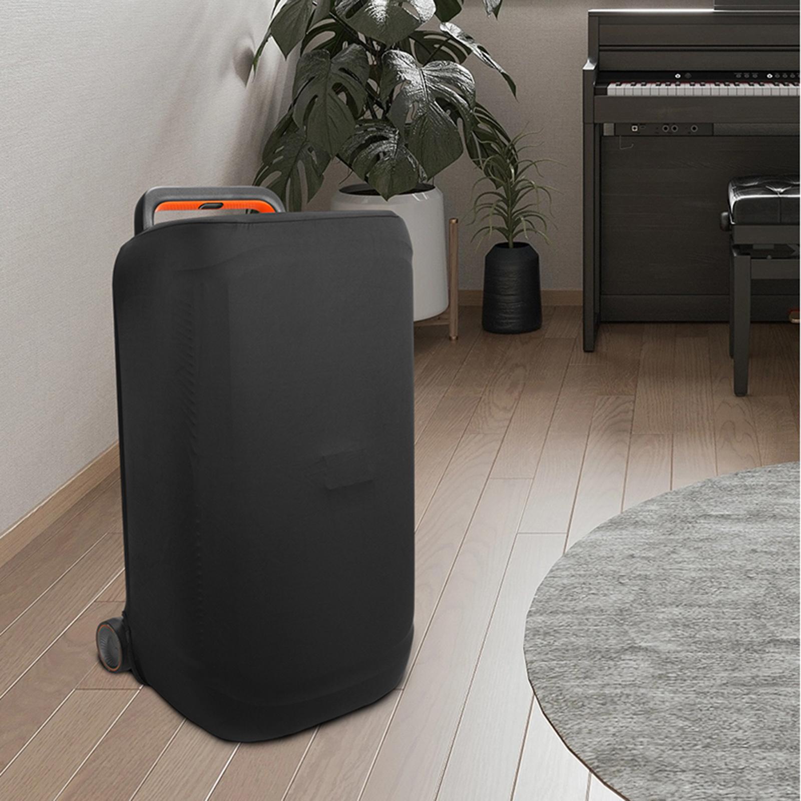For JBL PartyBox 520 Dust Cover Protective Case Stretch Dust Case Speaker Soft Cover W/Elastic Band nero