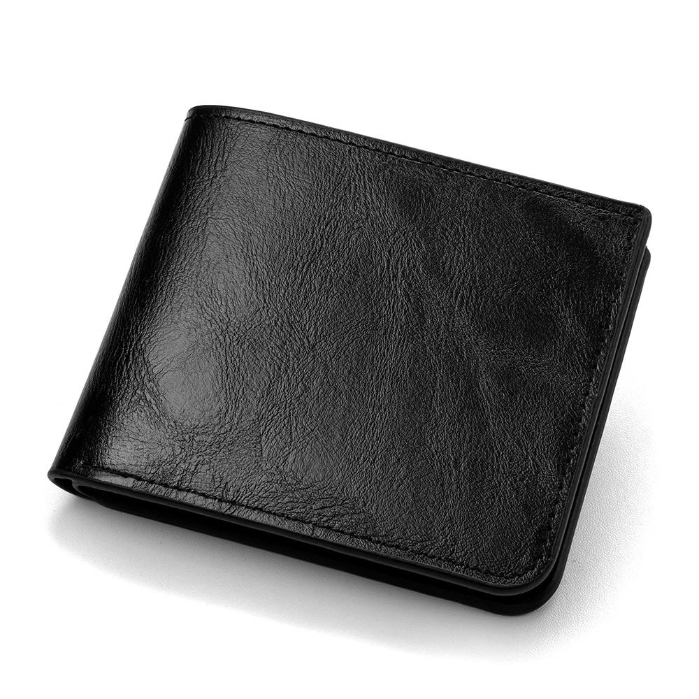 Men s Wallet PU Leather Premium Sense Multi card Slot Business Slim Credit Card ID Card Holder Wallet