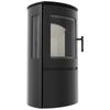 Freestanding Stove Fireplace KRATKI FALCON VIEW 10 kW Ø150 EKO Assembly Kit