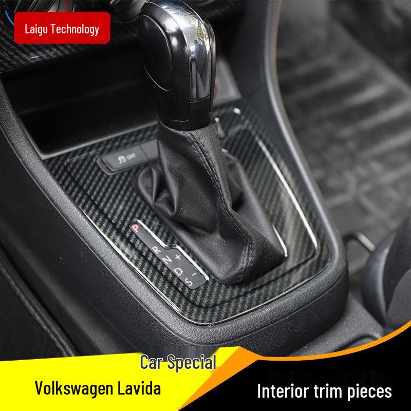 Lavida Carbon Fiber Pattern Center Console & Gear Shift Decor Kit for 13 Models