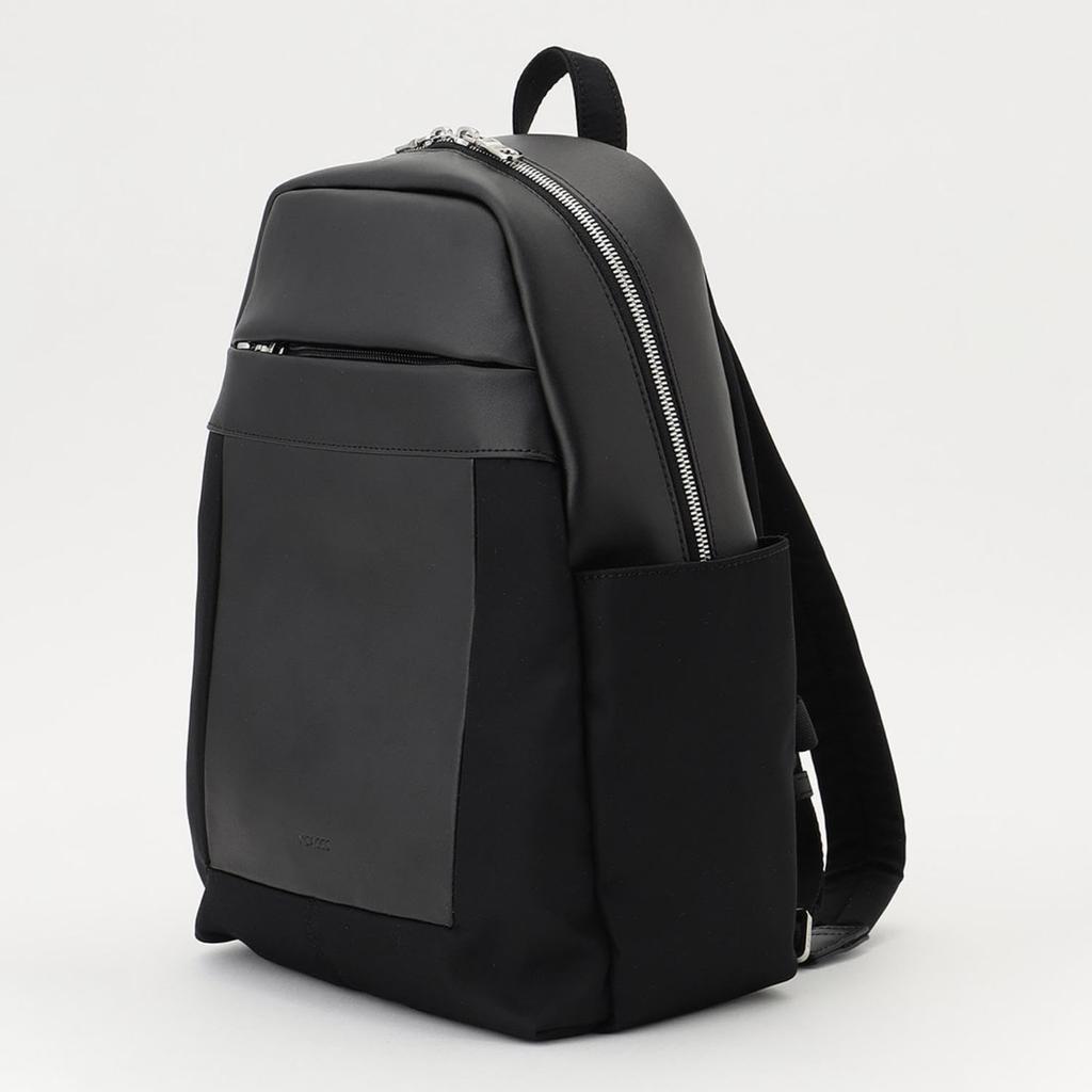 Isaac Block Motif Backpack 2004603 Black (10)
