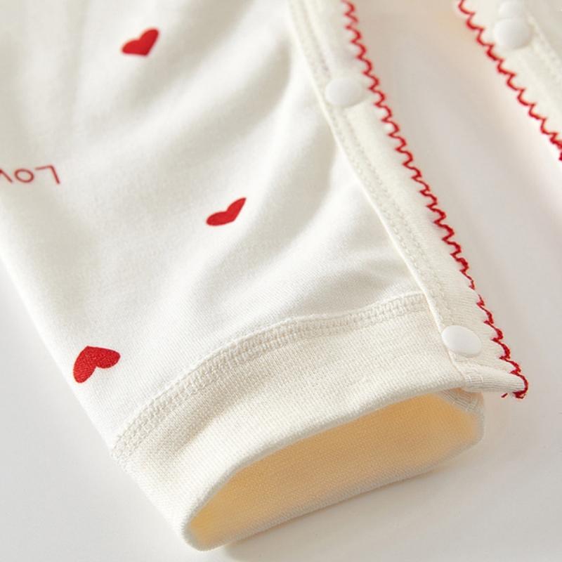 Salopete fetițe Love Print Body cu mânecă lungă ținută nou-născut pentru băieți fete haine de exterior primăvară toamnă vară