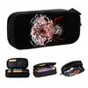 Japane Manga Attack On Titan Anime  Korean Pencil Cases Boy Girl Large Storage  Pencil Pouch Students Stationery