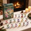 Advent Calendar for Girls Boys 2026 Hummingbird Calendar, 24-Day Acrylic Ornament Set with Bird Figure Kids Christmas Gifts Countdown,