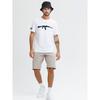 New Men's Casual Round Neck Short Sleeved Shirt, Street Style Printed Short Sleeved Shirt, Suitable for Traveling and Outdoor Activities