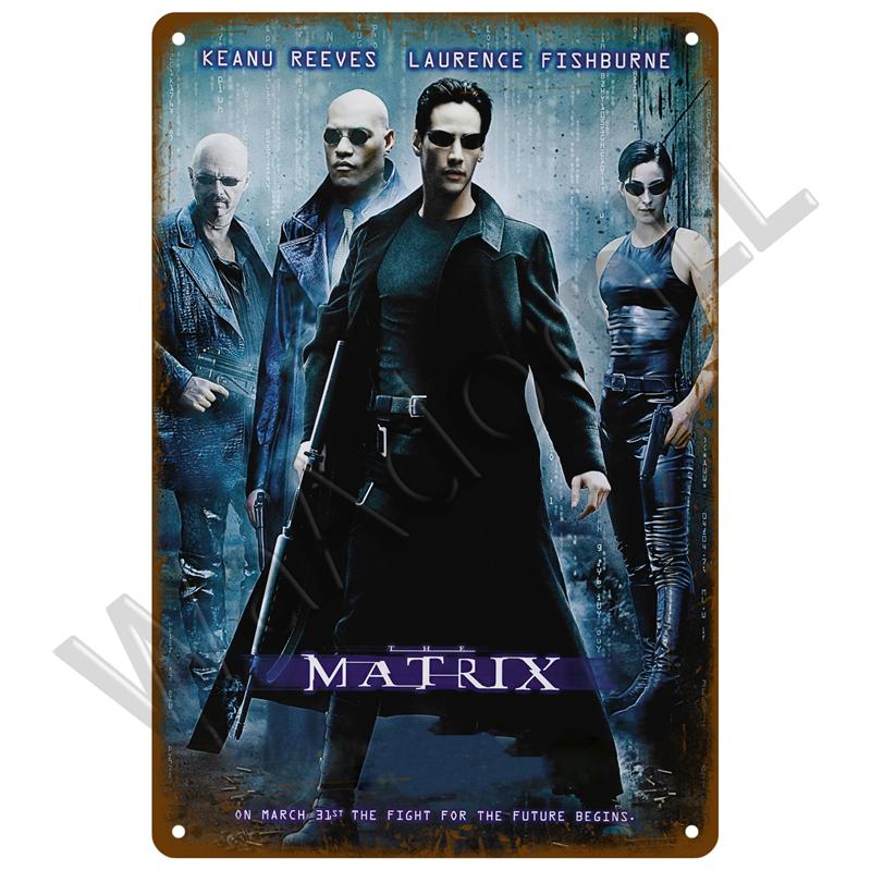 Vintage Metall Zeichen Film Retro Zinn Zeichen Ästhetischen Wohnzimmer Metall Wand Dekor Dekoration Kino Industrie Deco Filme Poster
