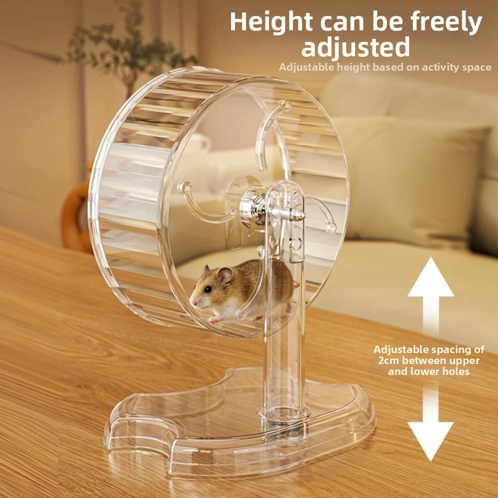 18cm Small Pet Exercise Wheel Clear Rat Playing Roller New Pet Running Roller Indoor Use