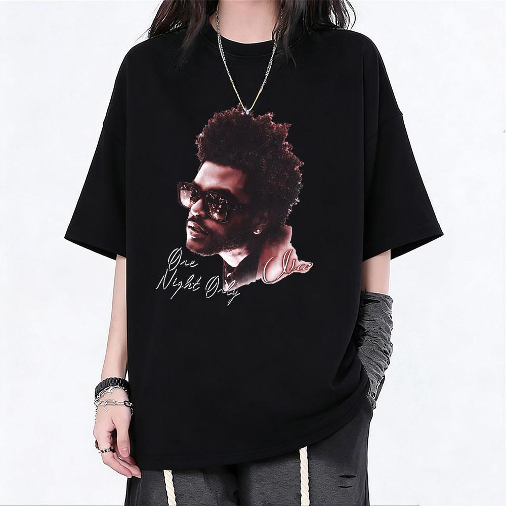 Rapper The Weeknd XO Tour 2026 T Shirt Unisex Women Hip Hop Fashion Pop Music Short Sleeve Tshirt Unisexs Casual Vintage Streetwear