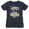 James Brown Monochrome Revue Navy Heather Women's T-Shirt